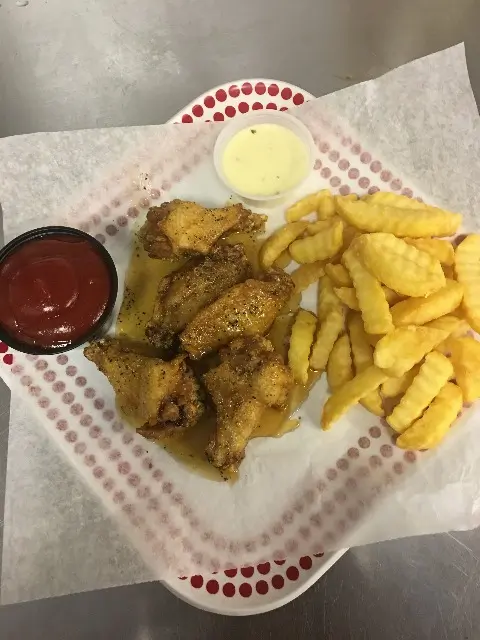 Wings from Wings Go & Hibachi, an American and Asian restaurant in Newport News